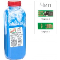 Тонер + чіп АНК для LBP-710/712 бутль 180г Cyan (1505199)