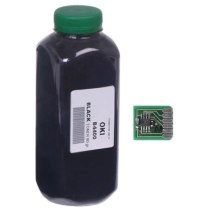 Тонер + чіп АНК для OKI 4400 бутль 80г Black (1400560)