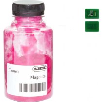 Тонер + чіп АНК для OKI C612 бутль 180г Magenta (3203316)