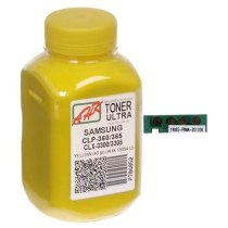 Тонер + чіп АНК для Samsung CLP-360/365/CLX-3300 бутль 40г 1000 ст. Yellow (1505416)