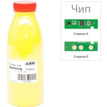 Тонер + чіп АНК для Samsung SL-C430 бутль 30г Yellow (3202627)