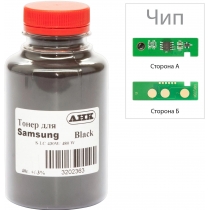 Тонер + чіп АНК для Samsung SL-C430 бутль 40г Black (3202630)