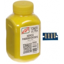 Тонер + чіп АНК для Xerox Phaser 6000/6010 бутль 20г Yellow (1500258)