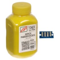 Тонер + чіп АНК для Xerox Phaser 6000/6010 бутль 20г Yellow (1500258)