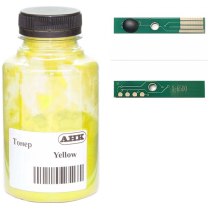 Тонер + чіп АНК для Xerox Phaser 6600 бутль 120г Yellow (3202903)