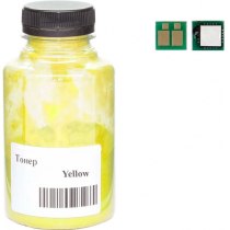 Тонер+девелопер+чіп АНК для Canon IR C3025/C3025i, С-EXV54 бутль 270г Yellow (3204207)