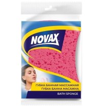 Губка банна масажна NOVAX Ергоном 1 шт