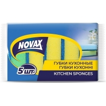 Губки кухонні NOVAX Економ 5 шт