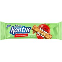 Батончик Super Kontik злаковий з полуницею 29 г (24шт)