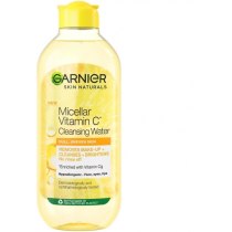 Міцелярна вода Garnier Skin Naturals з вітаміном С для тьмяної шкіри обличчя з ефектом сяяння 400 мл