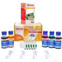 ПЗК Перезаправляемые Картриджи для Epson Stylus Office T30 WWM  B/C/M/Y 5х100г RC.T073H