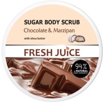 Цукровий скраб для тіла Fresh Juice Chocolate&Мarzipan 225 мл