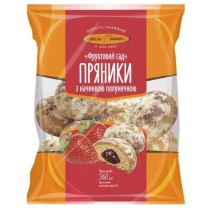 Пряники Фруктовий сад Полуниця Київхліб 360 г