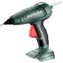 Пістолет клейовий Metabo HK 18 LTX 20, 18В, стрижні 11мм, подача 20г•хв, 200/130 градусів, 0.4кг, бе