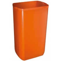 Урна для сміття 23л PRESTIGE помаранчева (підлогова/настінна)