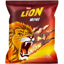 Цукерки LION Mini у пакеті 162г