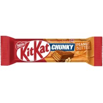 Батончик KITKAT Chunky Арахісова паста в молочному шоколаді 42г