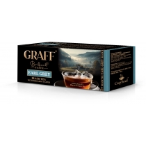 Чай чорний з бергамотом "Earl Grey / Ерл Грей" ТМ Graff  в пакетиках 40г (20*2г)