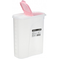 Контейнер для зберігання харчових продуктів Ardesto Fresh, 2.5л, пластик, рожевий