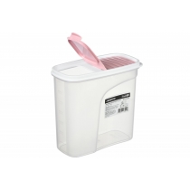Контейнер для зберігання харчових продуктів Ardesto Fresh, 1.8л, пластик, рожевий
