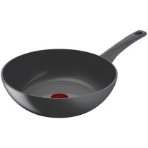 Сковорода ВОК Tefal Renewal, 28см, алюминий, бпкелит, серый
