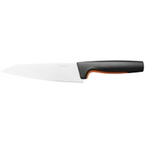 Кухонний ніж кухарський Fiskars Functional Form, середній, 16.9см, нержавіюча сталь, пластик, чорний