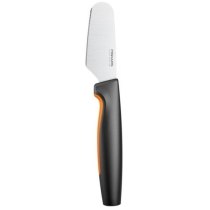 Кухонний ніж для масла Fiskars Functional Form, 8см, нержавіюча сталь, пластик, чорний