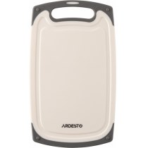 Доска кухонная Ardesto Gemini, 25х15х0.8см, пластик, белый