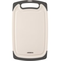 Доска кухонная Ardesto Gemini, 33х20х0.85см, пластик, белый