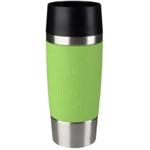 Термочашка Tefal Travel Mug, 360мл, нержавіюча сталь, пластик, жовтий