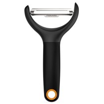 Овочечистка горизонтальна Fiskars Functional Form, з рухомим лезом, 23см, нержавіюча сталь, пластик,