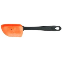 Лопатка кухонна Fiskars Essential, 27см, пластик, силікон, чорний