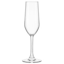 Набор бокалов для шампанского Bormioli Rocco Nadia Cal Champagne, 205мл, h224мм, 4шт, стекло, прозра