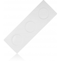 Підставка Ardesto, 34х12см, порцеляна, прямокутна, білий