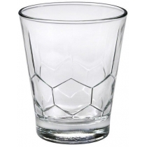 Набір склянок Duralex Hexagone, низьких, 300мл, h-90см, 6шт, скло, прозорий
