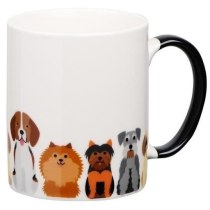 Чашка Ardesto Pet world, 340мл, фарфор, многоцветный