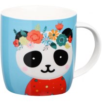 Чашка Ardesto Panda, 350мл, фарфор, многоцветный