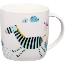 Чашка Ardesto Zebra, 350мл, фарфор, многоцветный