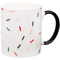 Чашка Ardesto Stripes, 340мл, фарфор, многоцветный