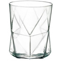 Набір склянок низьких Bormioli Rocco Cassiopea, 330мл, h107мм, 4шт, скло, прозорий