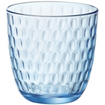 Склянка низька Bormioli Rocco Slot, 290мл, скло, прозорий, Lively Blue