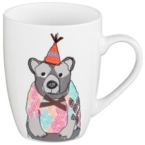 Чашка Ardesto Bear, 330мл, фарфор, многоцветный