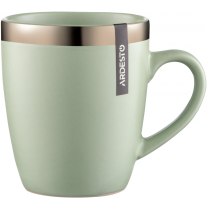 Чашка Ardesto Liguria Green bay, 360мл, керамика, зеленый