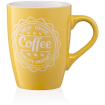 Чашка Ardesto Coffee, 330мл, керамика, желтый