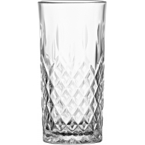 Набір склянок високих Ardesto Alba, 356мл, 3шт, скло, прозорий