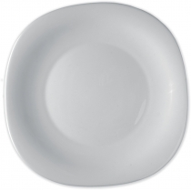 Тарілка обідня Bormioli Rocco Parma, 27x27см, опалове скло, білий