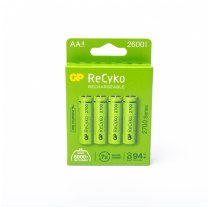 Акумулятор GPNіMH 1,2V ReCyko Rechargeable AA 2600mAh (270AAHCE-ЕB4), 4 шт. у пачці