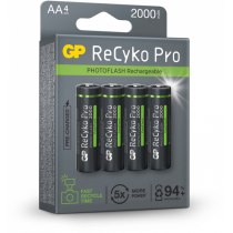 Акумулятор GPNіMH 1,2V ReCyko Pro PHOTOFLASH AA 2000mAh (210AAHCF-APCEB4), 4 шт. у пачці