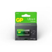 Батарейка GP Ultra PLUS Alkaline D 1.5V, LR20, (13AUP21-SB2), 2 шт. у пачці