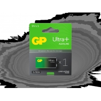 Батарейка GP Ultra PLUS Alkaline Крона 9V, 6LF22, (1604AUP21-SB1), 1шт. у пачці
